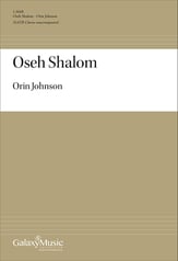 Oseh Shalom SSATB choral sheet music cover